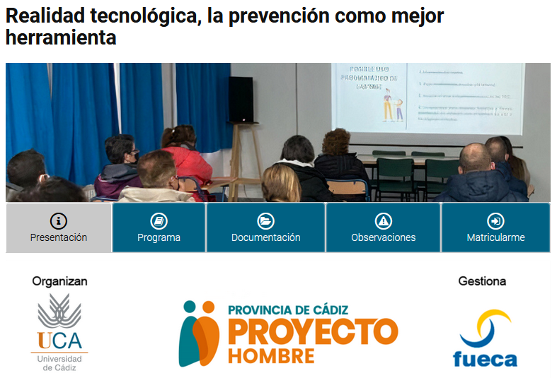 Curso “Realidad tecnológica, la prevención como mejor herramienta”