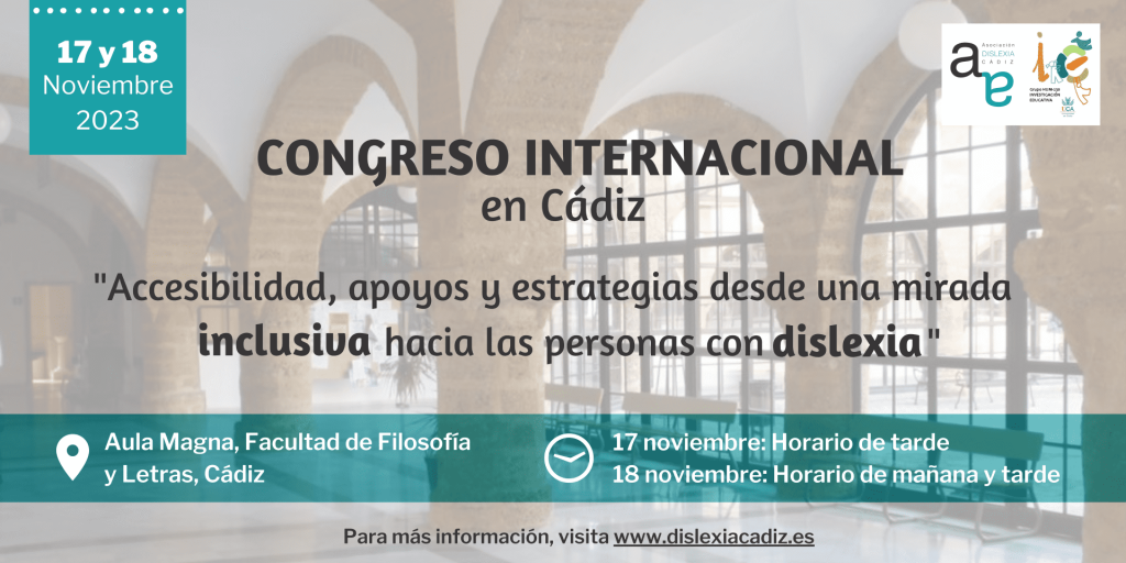 IMG Congreso Internacional en Cádiz “Accesibilidad, apoyos y estrategias desde una mirada inclusiva hacia las perso...